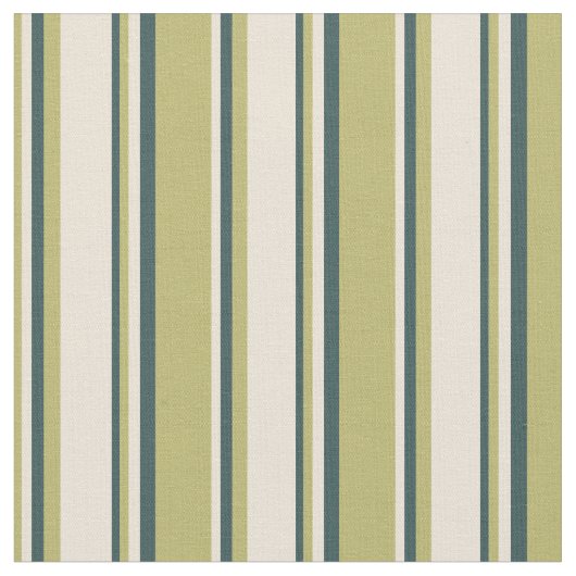 Dark Khaki, Bisque en Dark Slate Grey Pattern Stof (Close Up)