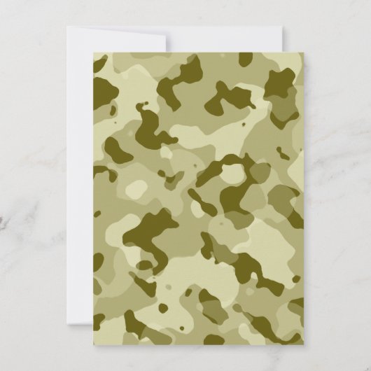 Dark Khaki Camo; Camouflage Kaart (Achterkant)