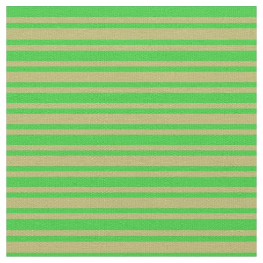 Dark Khaki & Lime Green Pattern Stof (Close Up)