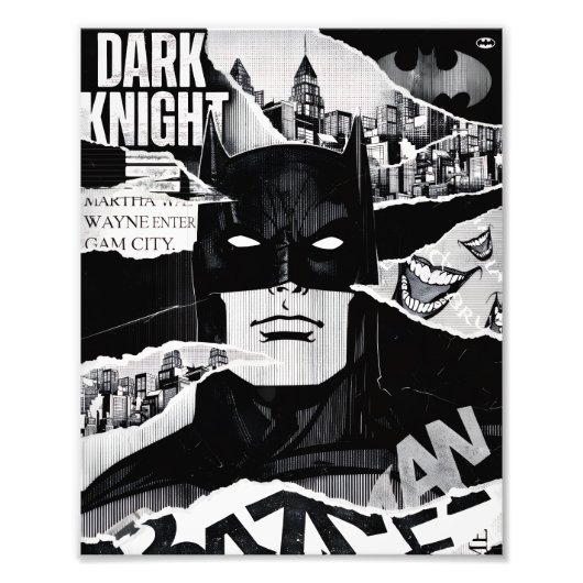 Dark Knight Aesthetic Poster (Voorkant)