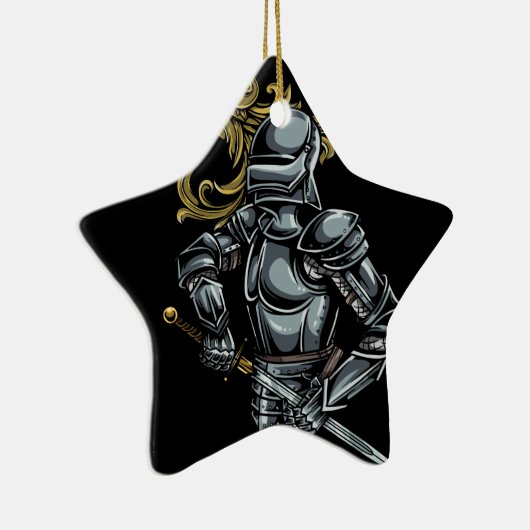 Dark Knight Armor Keramisch Ornament (Rechts)