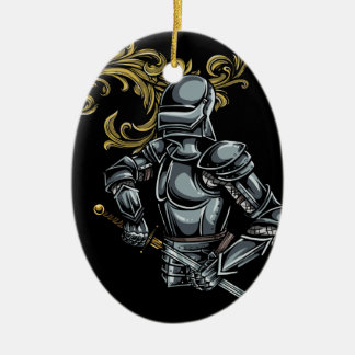 Dark Knight Armor Keramisch Ornament