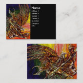 DARK KNIGHT Black Visitekaartje (Voorkant / Achterkant)