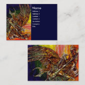 DARK KNIGHT Blue Visitekaartje (Voorkant / Achterkant)