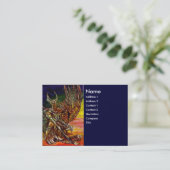 DARK KNIGHT Blue Visitekaartje (Staand voorkant)