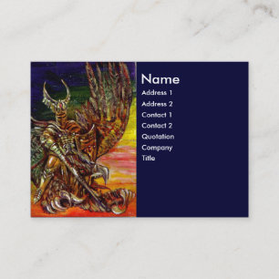 DARK KNIGHT Blue Visitekaartje