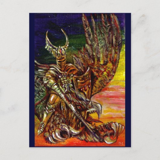 DARK KNIGHT BRIEFKAART (Voorkant)