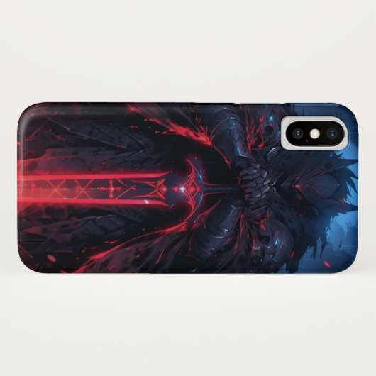 Dark Knight Case-Mate iPhone Case (Achterkant (horizontaal))