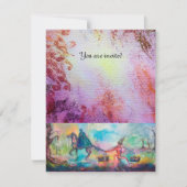 Dark Knight Devil Treasure Blue Paars Kaart (Voorkant)