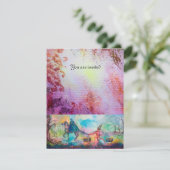 Dark Knight Devil Treasure Blue Paars Kaart (Staand voorkant)