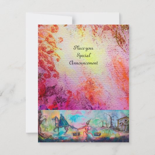 Dark Knight Devil Treasure Blue Paars Kaart (Achterkant)