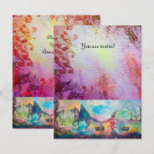 Dark Knight Devil Treasure Blue Paars Kaart (Voorkant / Achterkant)