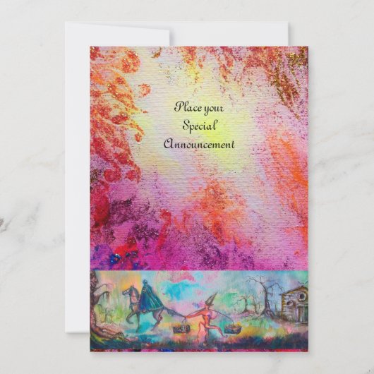 Dark Knight Devil Treasure Blue Paars Kaart (Achterkant)