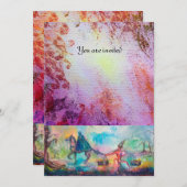 Dark Knight Devil Treasure Blue Paars Kaart (Voorkant / Achterkant)