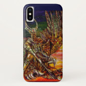 DARK KNIGHT EN DRAGON Fantasy Case-Mate iPhone Case (Achterkant)