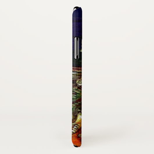 DARK KNIGHT EN DRAGON Fantasy Case-Mate iPhone Case (Achterkant / rechts)