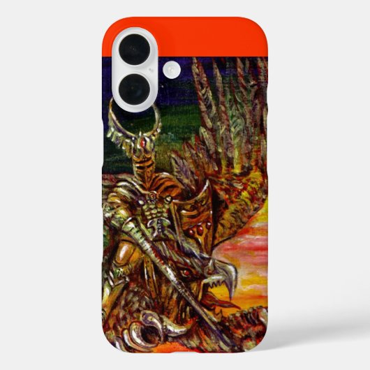 DARK KNIGHT/Fantasy Monogram Case-Mate iPhone Case (Achterkant)