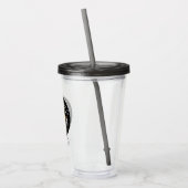 Dark Knight Logo Acryltumbler Acryl Drinkbeker (Links)