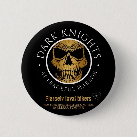 Dark Knight Logo Button (Voorkant)