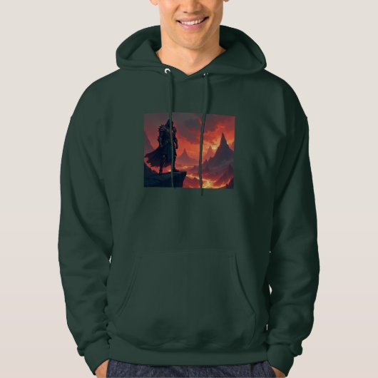 Dark Knight of Flame Hoodie (Voorkant)