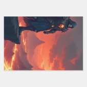 Dark Knight of Flame Inpakpapier Vel (Voorkant)