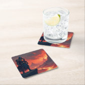 Dark Knight of Flame Kartonnen Onderzetters (Insitu)