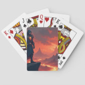 Dark Knight of Flame Pokerkaarten (Achterkant)
