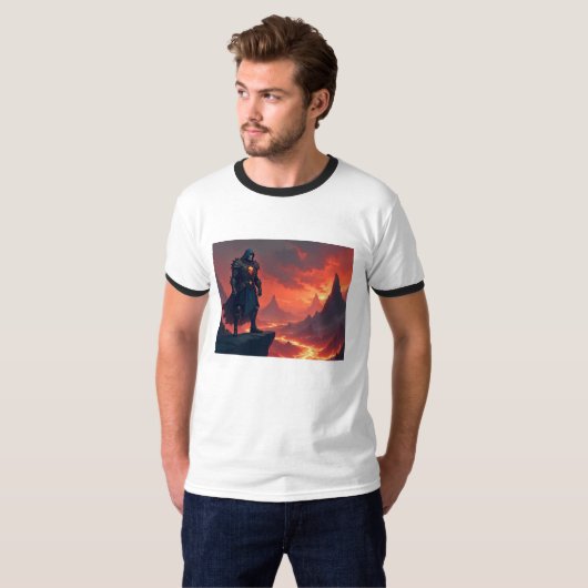 Dark Knight of Flame T-shirt (Voorkant volledig)
