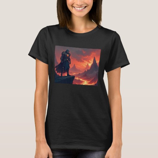 Dark Knight of Flame T-shirt (Voorkant)