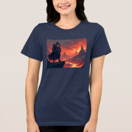 Dark Knight of Flame Tri-Blend Shirt