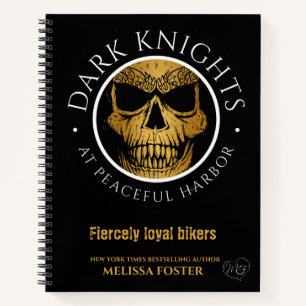 Dark Knights Logo Notitieboek - 21,59 cm l x 27,9