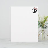 Dark Lady Letterhead (Staand voorkant)