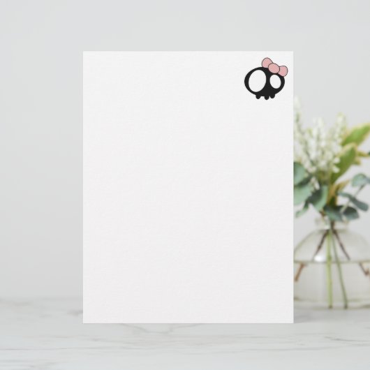 Dark Lady Letterhead (Staand voorkant)