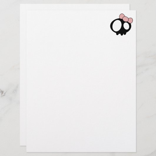 Dark Lady Letterhead (Voorkant / Achterkant)