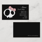 Dark Lady-Visitekaartje Visitekaartje (Voorkant / Achterkant)