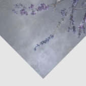 Dark Lavender Floral Bouquet for Decoupage Tissuepapier (Detail)