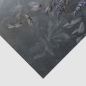 Dark Lavender Floral Bouquet for Decoupage  Tissuepapier (Detail)