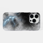 Dark Lightning Aesthetic Phone Case iPhone Hoesje (Achterkant horizontaal)