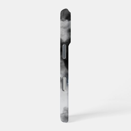 Dark Lightning Aesthetic Phone Case iPhone Hoesje (Rechterkant)