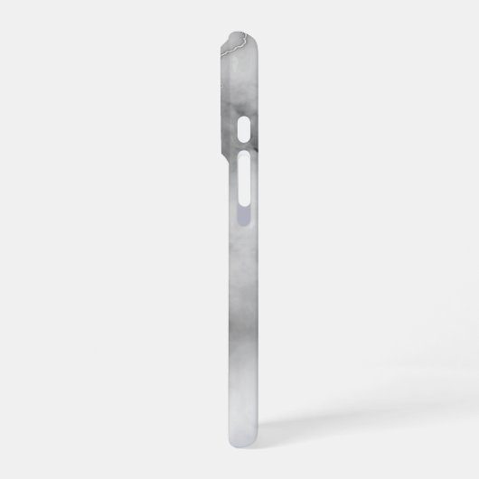 Dark Lightning Aesthetic Phone Case iPhone Hoesje (Linkerkant)