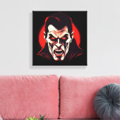 Dark Lord Canvas Afdruk (Insitu (Woonkamer))