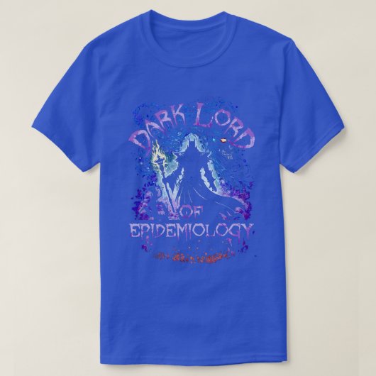 Dark Lord of Epidemiology T-shirt (Design voorkant)