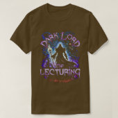 Dark Lord of Lecturing T-shirt (Design voorkant)