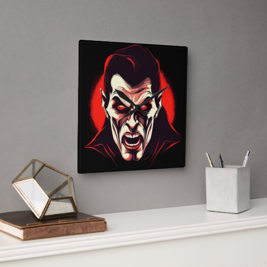 Dark Lord Vierkante Klok (Kantoor)