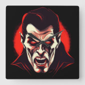 Dark Lord Vierkante Klok (Voorkant)