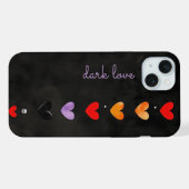 Dark Love iPhone / iPad hoesje 15 Plus Case (Achterkant horizontaal)