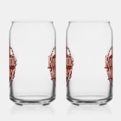 Dark Love Quote with Chains and Heart Blikvorm Glas (Links)