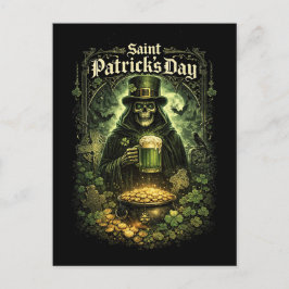 Dark Luck of Saint Patrick Briefkaart
