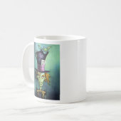 Dark Mad Hatter uit Alice in Wonderland Koffiemok (Voorkant links)