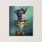 Dark Mad Hatter uit Alice in Wonderland Legpuzzel (Verticaal)